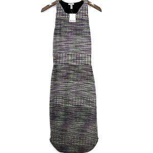 ECOTE Colorful Knitted Body Long Dress Size S NWT